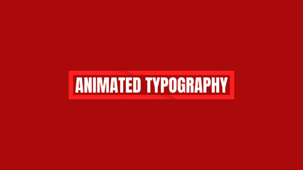 Animated Typography