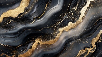 Obraz premium Luxurious Background with Rich Gold Effects for Upscale Branding Projects