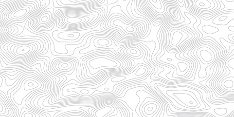 Fototapeta premium Abstract topographic map background. Topographic map lines contour background.