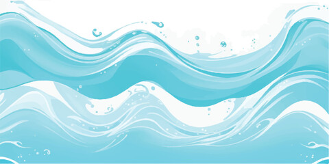 Transparent abstract soft blue and green abstract water color ocean wave texture background. Banner Graphic Resource as background for ocean wave and water wave abstract graphics
