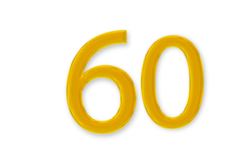 3d golden number 60