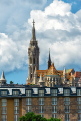 Obraz premium St. Matthias Church in Budapest. One of the main temple in Hungary.