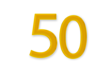 3d golden number 50