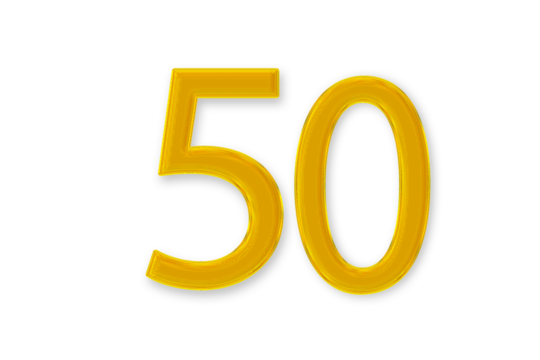3d golden number 50