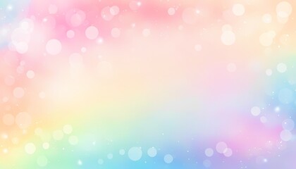 Obraz premium Pastel, Gradient, Colors, Soft, Bokeh, Blur, Circles, Light, Bright, Gentle, Calm, Serene, Dreamy, Whimsical, Ethereal, Rainbow, Hues, Tones, Glow, Radiant, Delicate, Subtle, Tranquil, Peaceful, Harmo