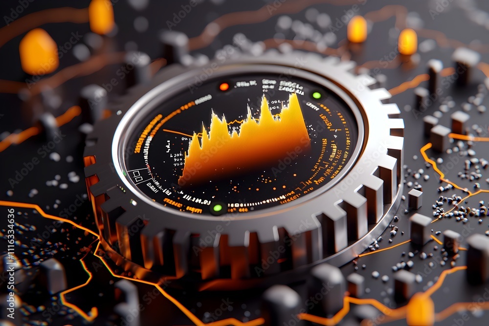 Poster detailed seismograph recording live earthquake tremors futuristic scientific dashboard displaying co