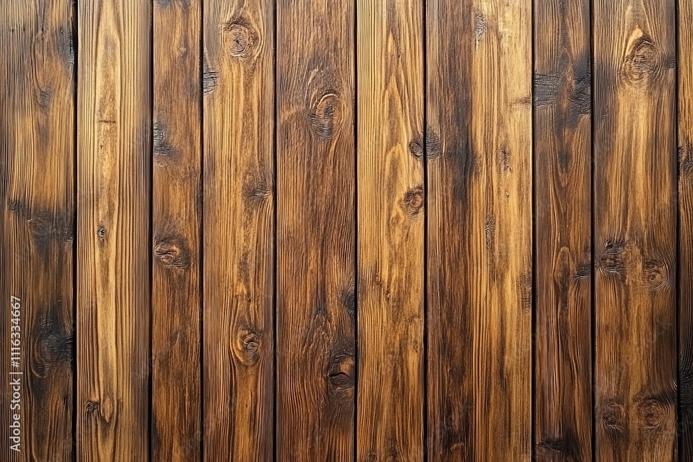 Poster textured wooden planks showing natural patterns and grain for background use in various design proje
