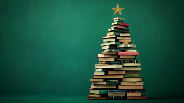 book look alike christmas tree star in top knowledge wisdom for schol