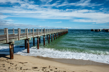 Obraz premium waterfront scenes around marthas vinyard massachusetts during autumn