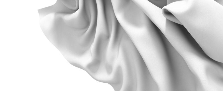 Abstract White Fabric Texture Background