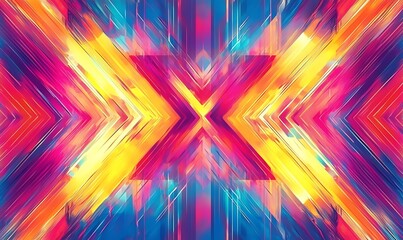 Obraz premium Vibrant and dynamic background. Abstract wavy pattern. 