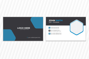 Simple business card