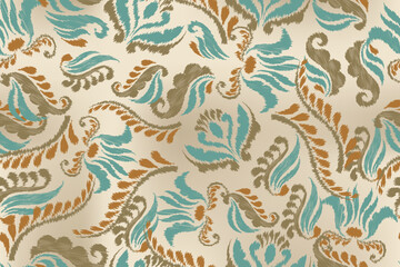 seamless floral motif in vector suitable for fabric, background, wallpaper, covers, etc	