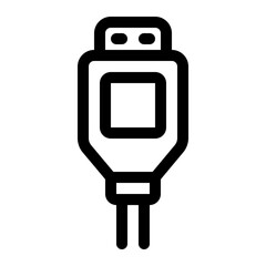 Usb cable icon