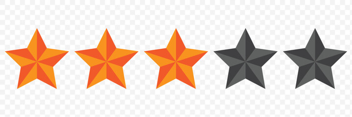 Obraz premium 5 stars icon. Five star rating icon. Vector icon set. Feedback of user symbol. Review quality. Button click. eps 10.