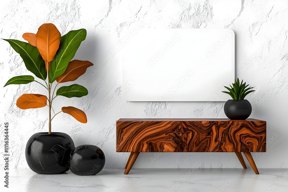 Poster refined office atmosphere with crisp white backdrop optimal for visual content creation