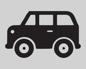 Obraz premium vintage car line art creative design.