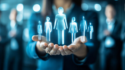 A talent acquisition specialist conducting a recruitment drive for a technology company, assessing potential candidates for key positions, and improving the hiring process to attract top talent.