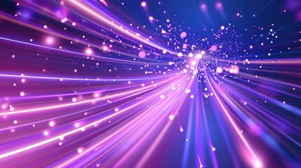 Abstract Purple and Pink Lights