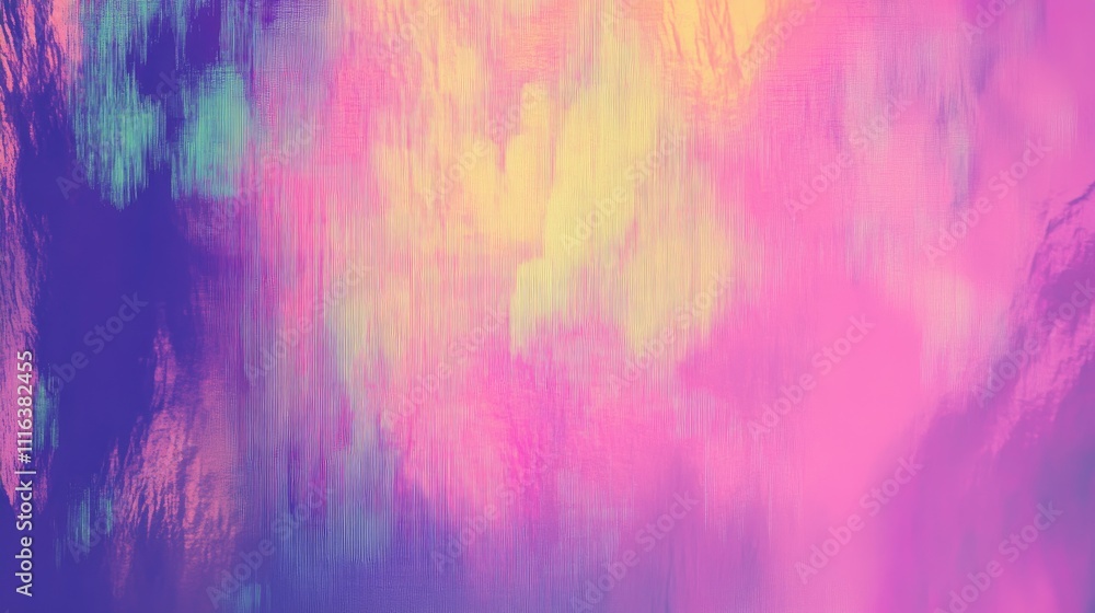 Poster abstract multi exposure of creative coding and artificial intelligence concepts with vibrant colors 