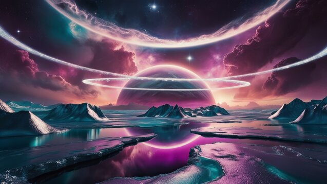 alienate planet , planet , Outer Planet , Planet Destruction , Ai Generatives