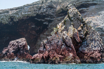 Island View of Paracas, Peru