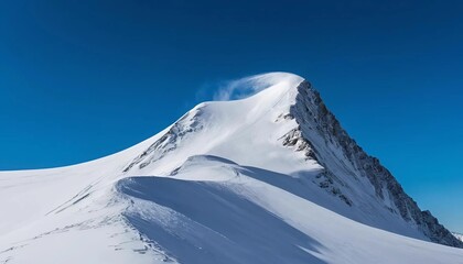 snow covered mountain