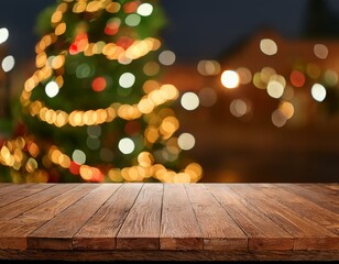 Una Mesa Navideña: Bokeh y Guirnaldas para Celebrar