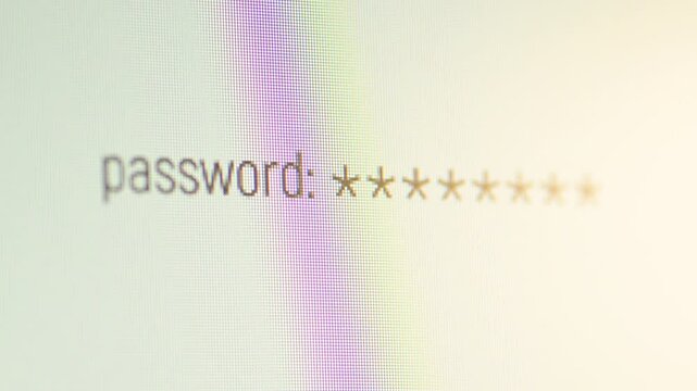 Entering incorrect password while logging to website. Problem with logging, wrong password, no connection with a server, failure