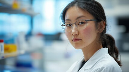 Fototapeta premium Exploring Ethics in Genetic Engineering Research