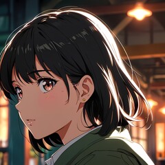 Anime Girl Icon 