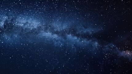 Obraz premium Milky Way Galaxy at Night