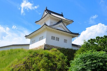 岡崎城 青空に映える東隅櫓