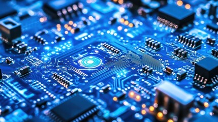 Obraz premium A dynamic background with futuristic elements