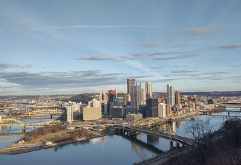 Obraz premium Pittsburgh's Skyline