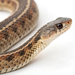 Fototapeta premium Close-Up of a Snake's Head