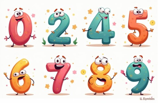 Cartoon Numbers