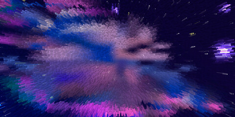 Abstract background "Universe, space, nebula and stars".