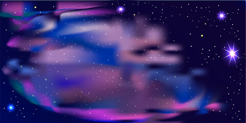 Abstract background "Universe, space, nebula and stars".