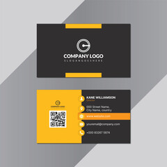 Modern creative business card template design