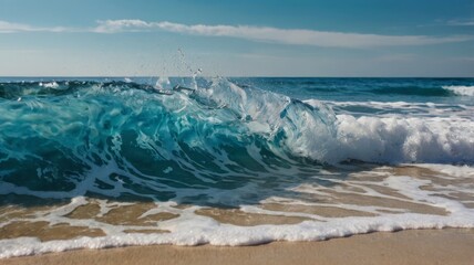 wave on the beach
