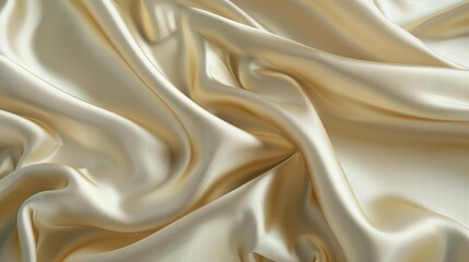 Obraz premium Beige silk fabric texture paper texture satin texture