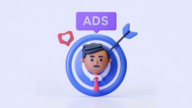 Effective targeted advertising campaign reaches intended audience with high engagement.