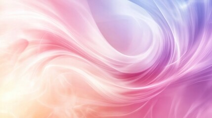 Obraz premium Abstract swirling pastel rainbow colors background.