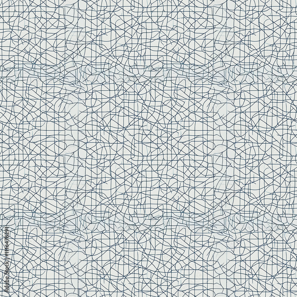 Poster intricate abstract pattern of intertwining lines creates a captivating visual experience