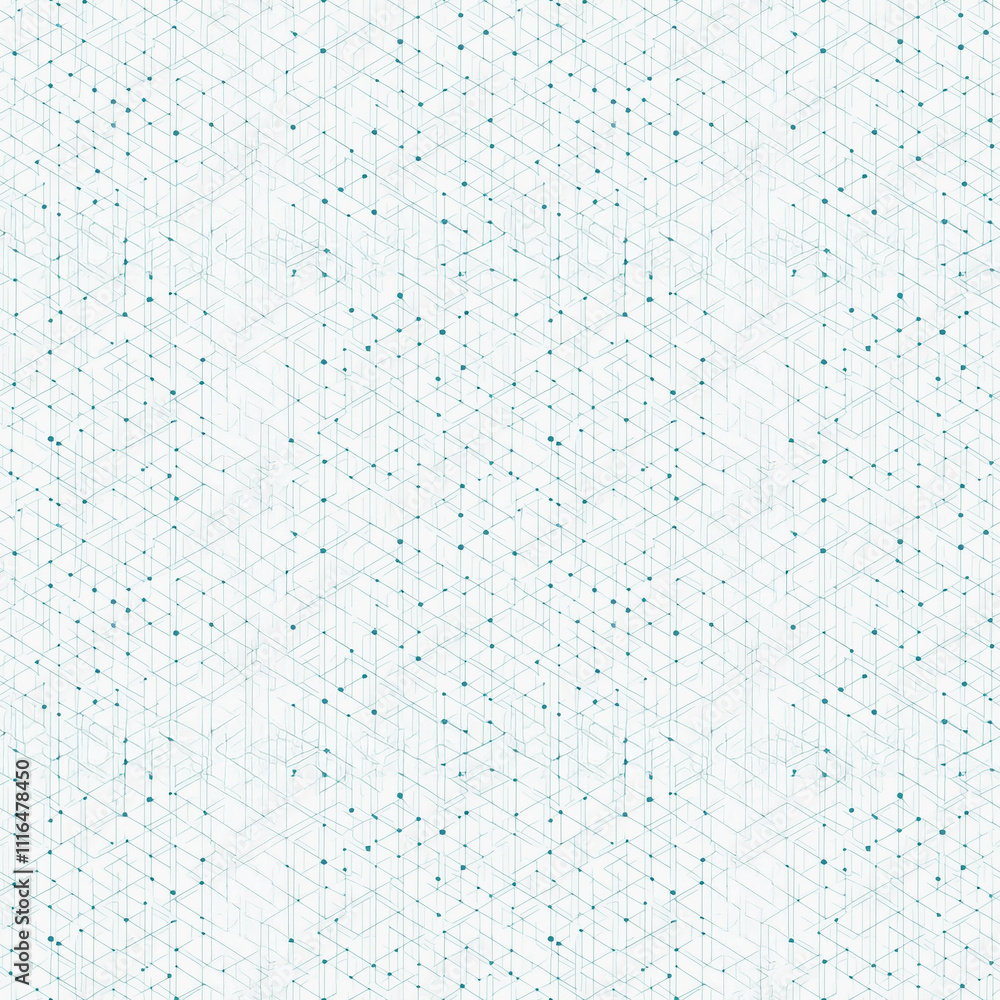 Poster soft geometric pattern with delicate lines and subtle colors for modern decor