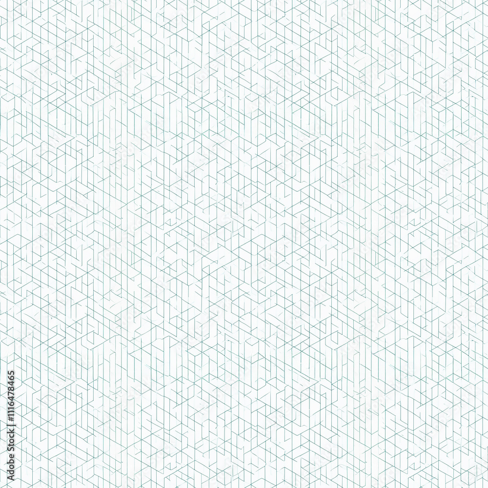 Poster intricate geometric patterns create a mesmerizing visual in soft pastel tones