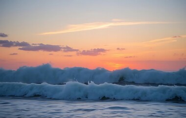 Obraz premium sunset over the sea