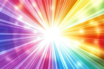 Obraz premium Digital green ray tunnel backgroud