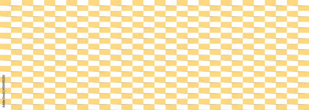 Aufkleber checkered pattern, red and white squares, seamless texture tablecloth design. seamless geometric pat